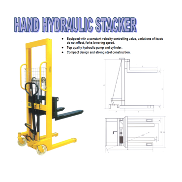 Picture for category Hand Hydraulic Stacker