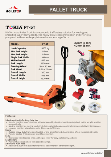 Picture of Pallet Truck – PT-5T